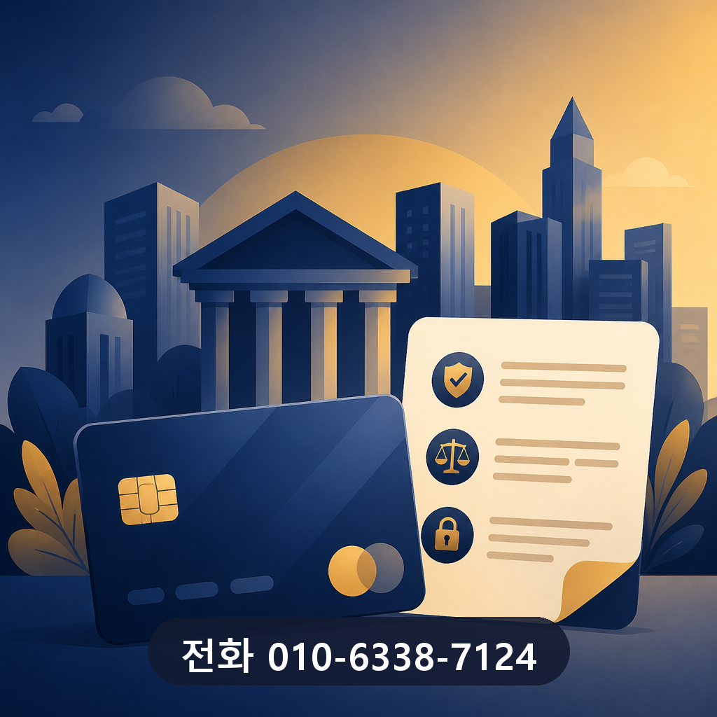 신용카드 한도 현금화 카드사 약관 확인 이미지